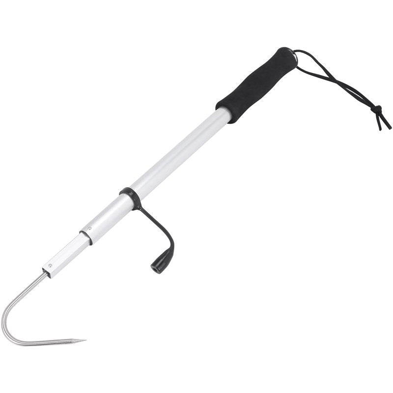 Fishing Gaffs Professional Telescopic Retractable Fish Gaff Fishing Steel Spear Tackle 90Cm