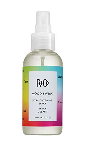 R+Co Mood Swing Straightening Spray | Shine + Humidity Protection + Decreased Dry Time | Vegan + Cruelty-Free | 4.2 Oz