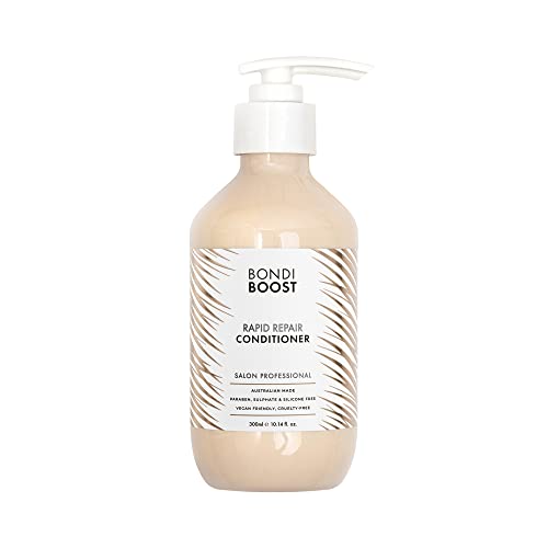 BondiBoost Rapid Repair Conditioner 10.14 fl oz - Restores Dry, Damaged, & Brittle Hair - Boost Hydration + Moisturization - Repair Split Ends/Seal Hair Cuticles - Vegan/Cruelty-Free - Australian Made