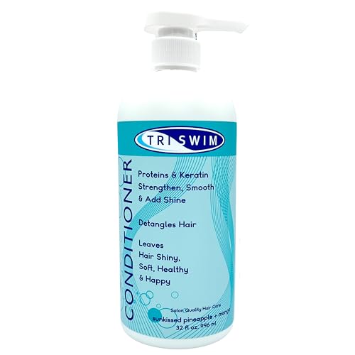 TRISWIM Swimmers Conditioner, Mango 32 Fl Oz