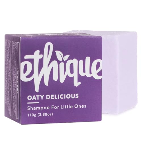 Ethique Oaty Delicious - Gentle Solid Shampoo Bar for Babies and Kids - Vegan, Eco-Friendly, Plastic-Free, Cruelty-Free, 3.88 oz (Pack of 1)