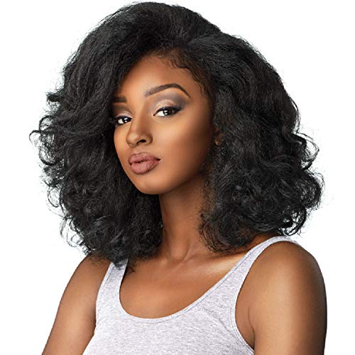 Sensationnel Synthetic Hair Half Wig Instant Weave Curls Kinks & Co Boss Lady (1B)