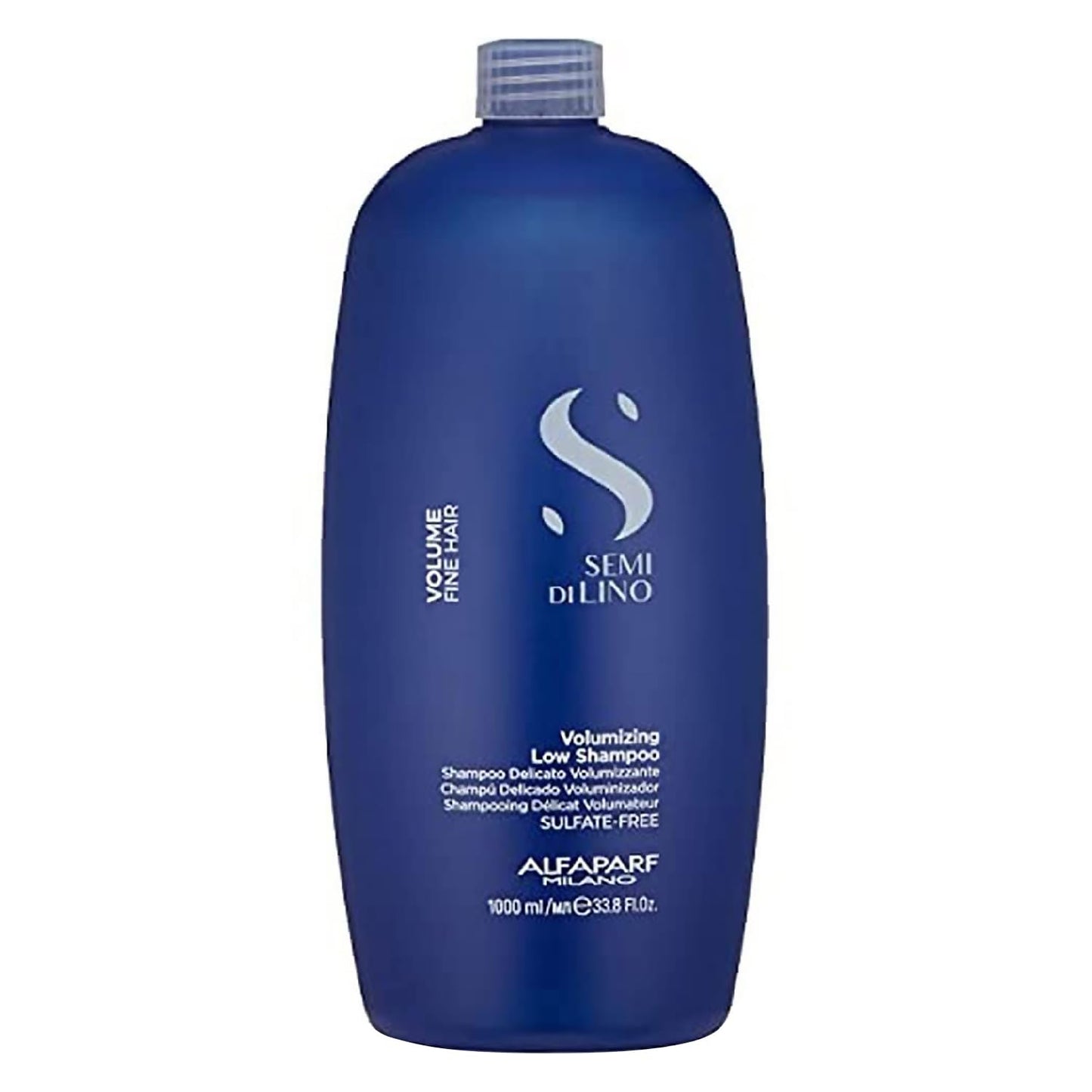Alfaparf Milano Semi Di Lino Volume Shampoo For Fine Hair – Sulfate Free Volumizing Low Shampoo - Adds Intense Volume, Thickness and Body - Anti-Frizz - Professional Salon Quality - 33.8 fl. Oz.