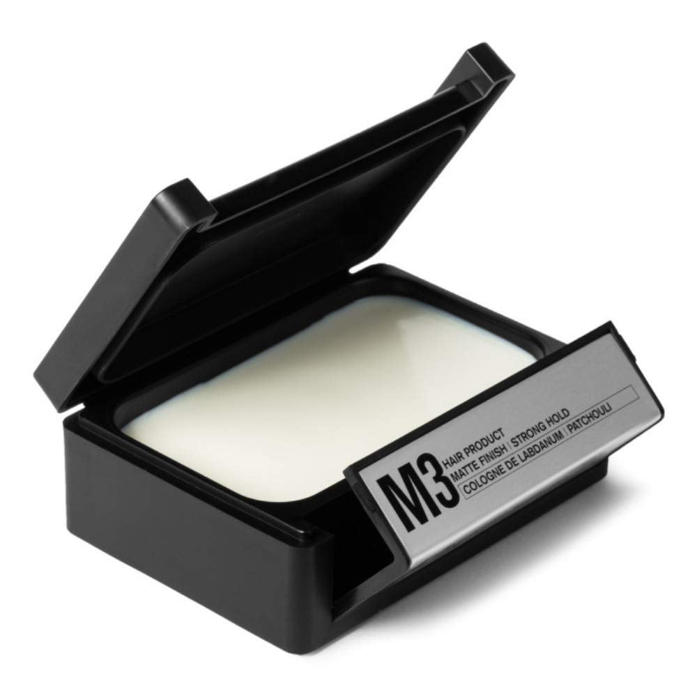 PATRICKS | M3 Matte Pomade | Strong Hold Styling Product for Men | Thickening Paste | For Coarse to Thick Hair Control | Water Resistant | Travel Size | 75g