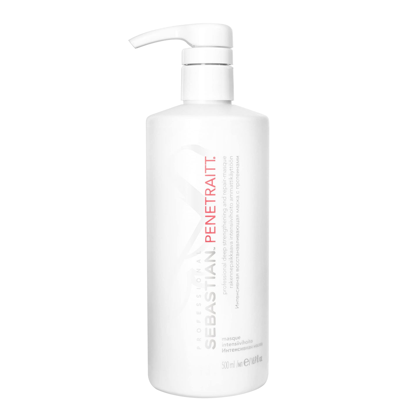 Sebastian Professional Penetraitt Deep Repair & Strengthening Masque, For Damaged & Color Treated Hair, 16.9 fl oz