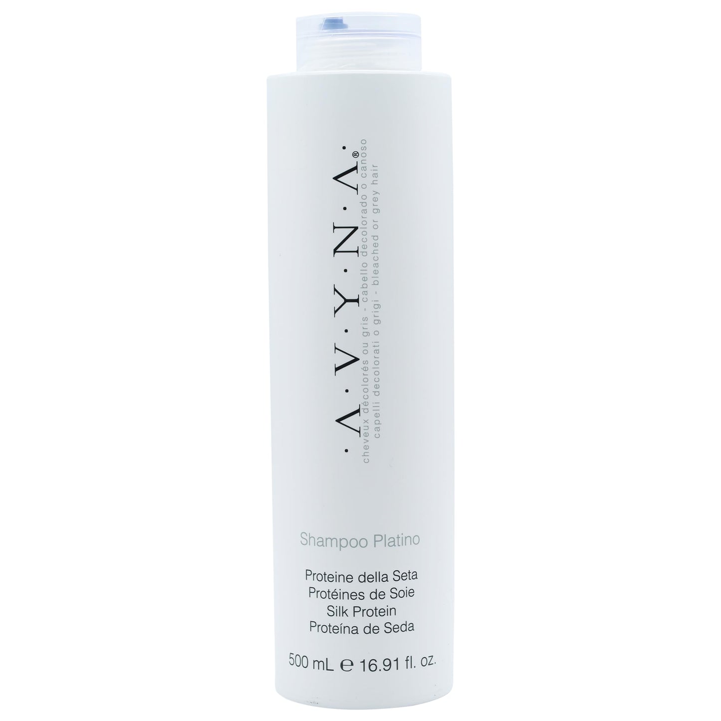 Avyna Purple Shampoo Tones Down Unwanted Yellow Hues On Grey, lightened or Streaked Hair