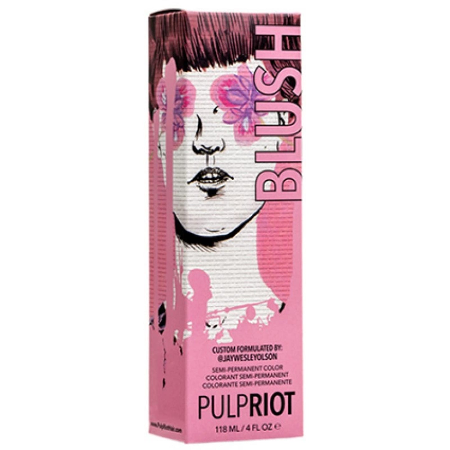Pulp Riot Semi-Permanent Hair Color 4oz- Blush