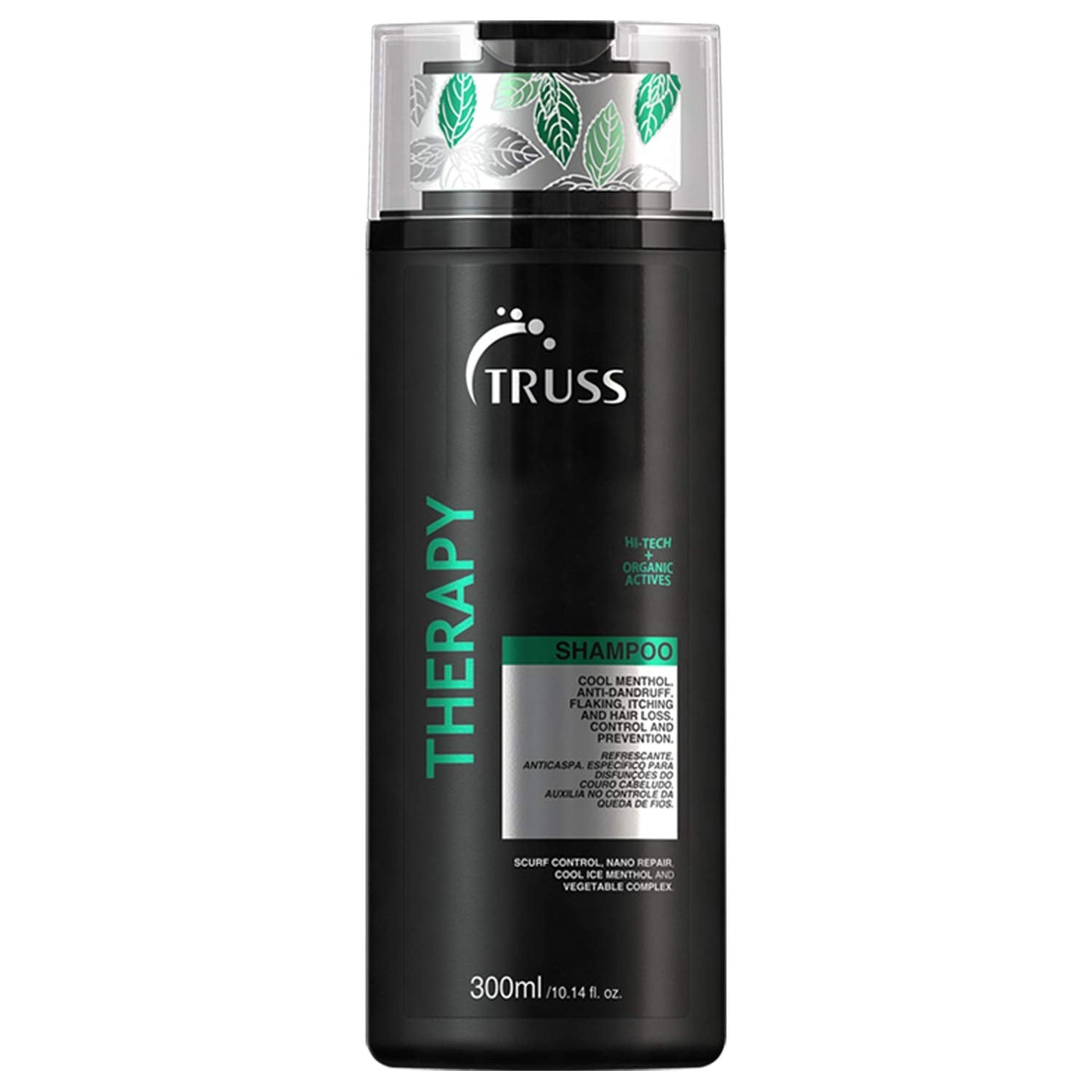 TRUSS Therapy Shampoo - Anti Dandruff Shampoo + Dry Scalp Treatment - Help Prevent Hair Loss and Reduce Oiliness While Protecting Against Dandruff and Allergies (300 ml)