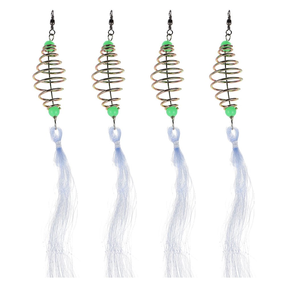 4Pcs Professional Fish Traps Wear-Resistant Fishing Meshes Convenient Fishing Traps