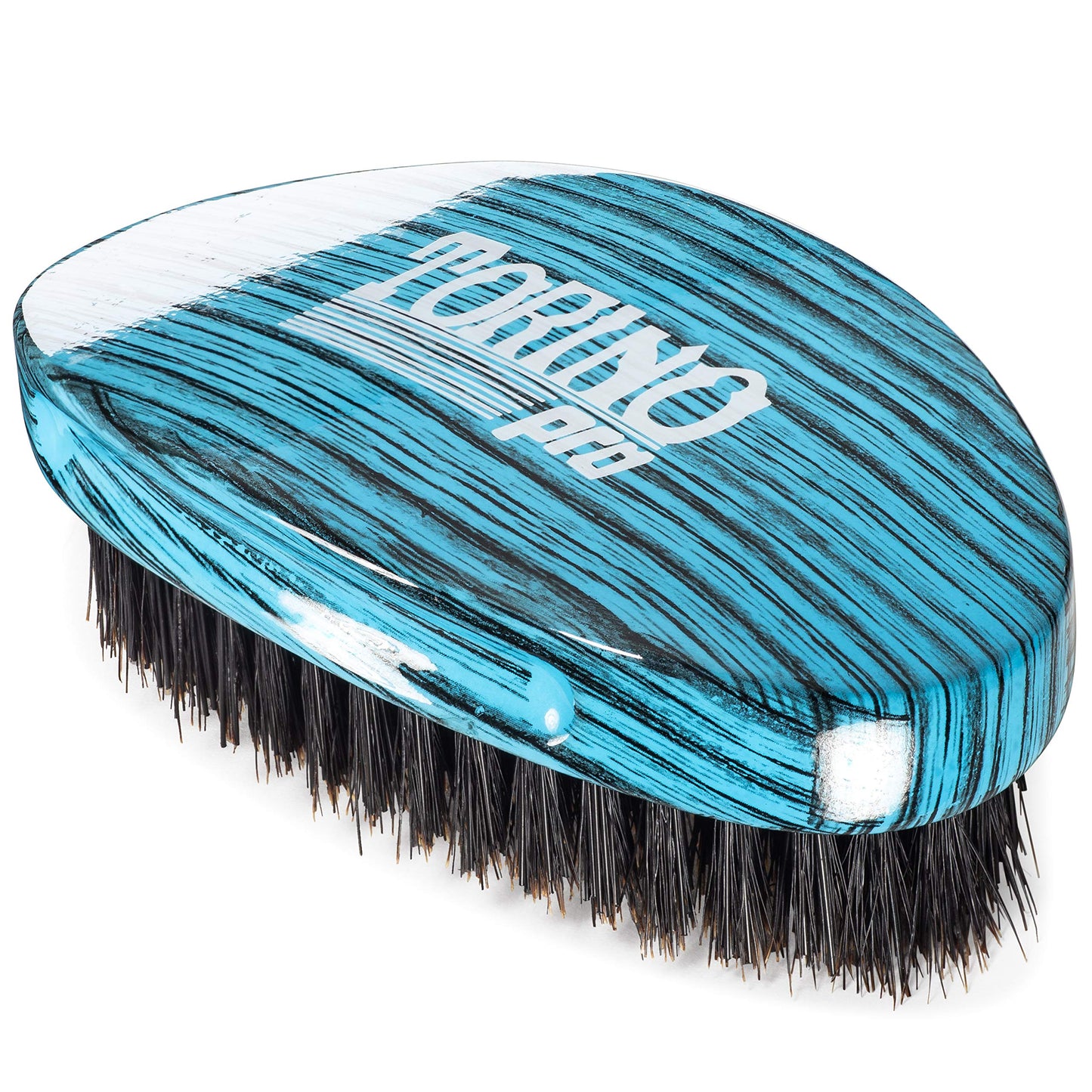 Torino Pro Medium Hard Palm Curve Wave Brush By Brush King - #1770-360 Curved Medium Hard Palm - Great for Wolfing - For 360 Waves