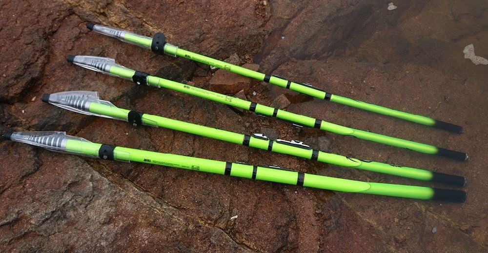 Telescopic Fishing Pole Photo of 4 lengths folded