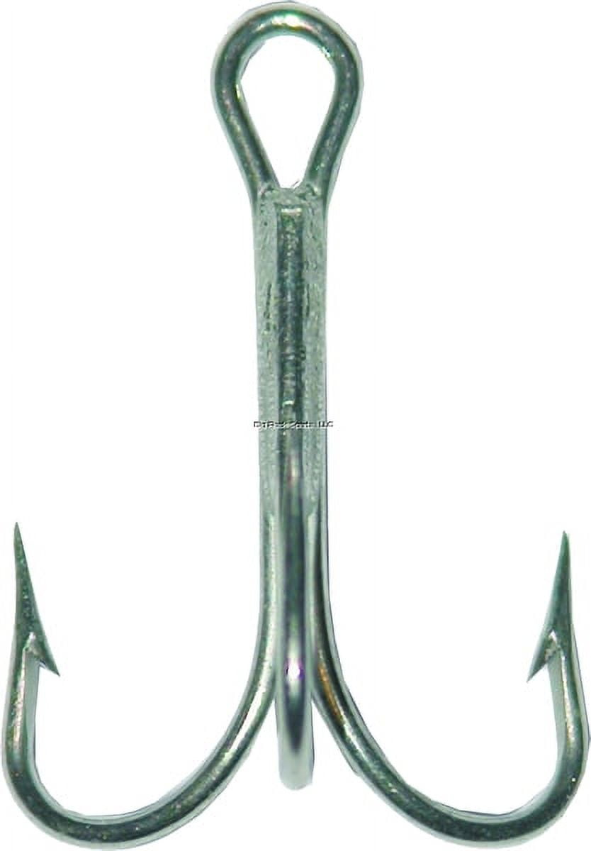 Mustad 3551-DT-14/0-25 Duratin Treble 25Pk #14/0 Alligator Hook