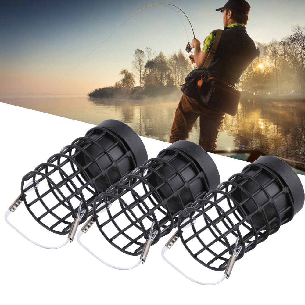OTVIAP Lure Trap Cage, Black Bait Cage, for Fishing Fishing Lover Sea Fishing Lake Fishing