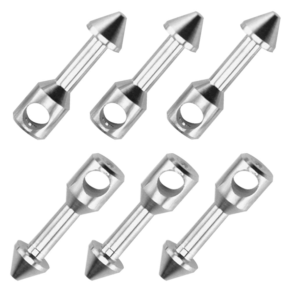 6 PCS 316 Stainless Steel Wishbone Spearfishing Speargun Bands Durable Spearfishing Wishbone Fishing Accessory