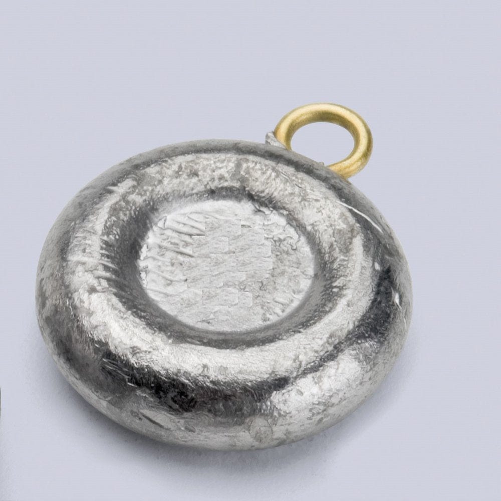 Bullet Weights® 2 Oz. Disc Sinker, 8 Sinkers