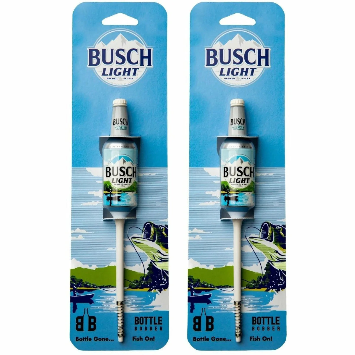 Busch Light Fishing Bobbers 2 Pack - Prime Fishing Tackle