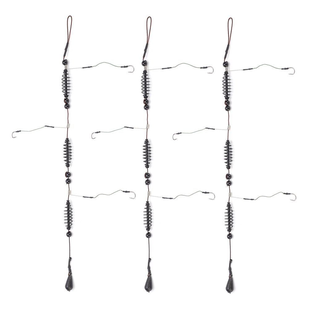 Fishing Lure Cage Set Lure Fishing Cage Artificial Lure Bait Fishing Hook Cage Trap Basket Set and Fishing Feeder Fishing Tackle20G