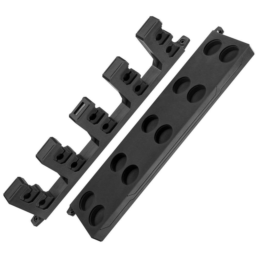 Famure Fishing Rod Racks|Fishing Rod Holders Fishing Accessories|Wall Mounted Fishing Rod Rack,Store 10 Rods or Fishing Rod Combos Great Fishing Pole Holder and Rack