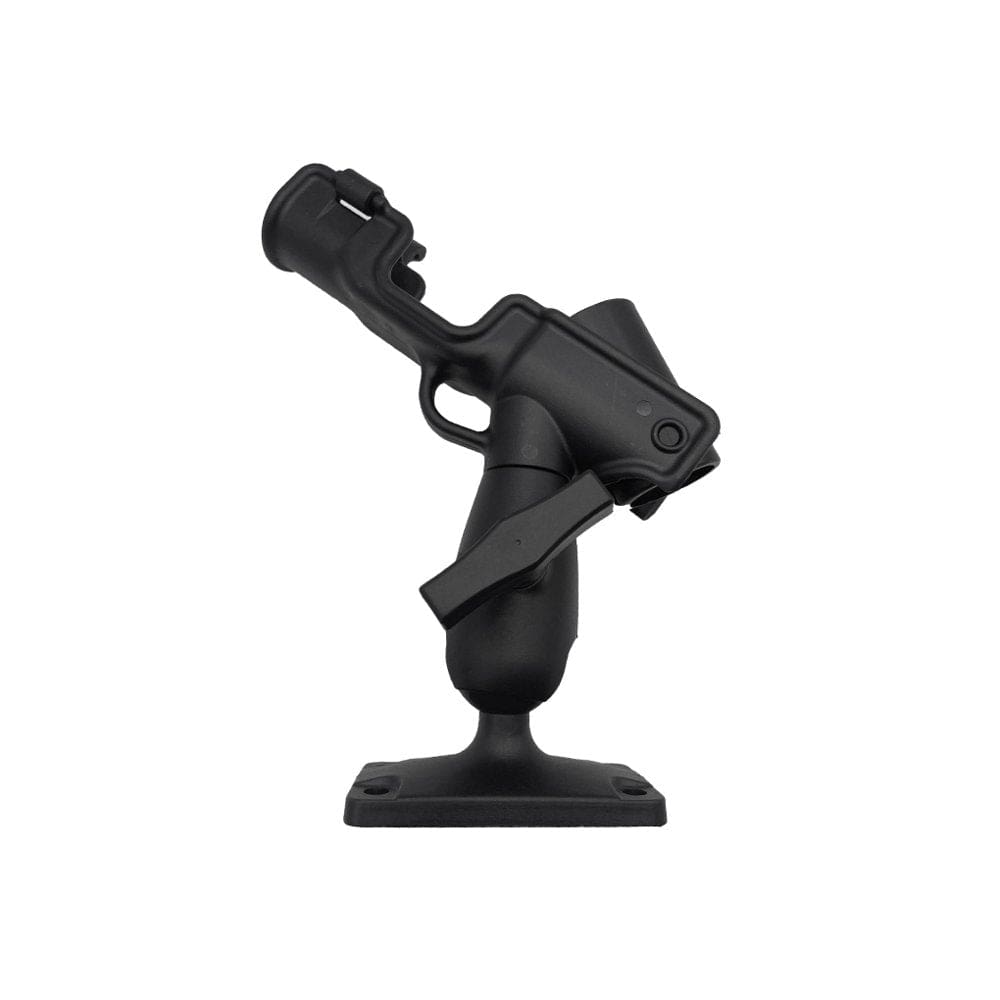 Kayak Fishing Rod Holder Adjustment Support Canoes Dinghy Track Mount Pole Bracket 360 Degree Rotatable Rack for Rowing Rafting