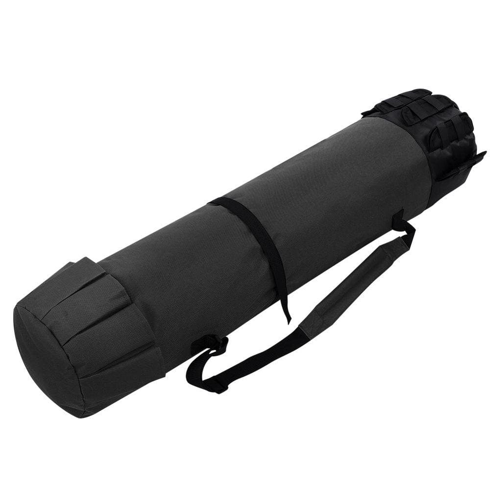Mgaxyff Outdoor Fishing Rod Pole Reel Lures Box Tackle Storage Bag Adjustable Shoulder Strap , Fishing Storage Bag, Fishing Pack