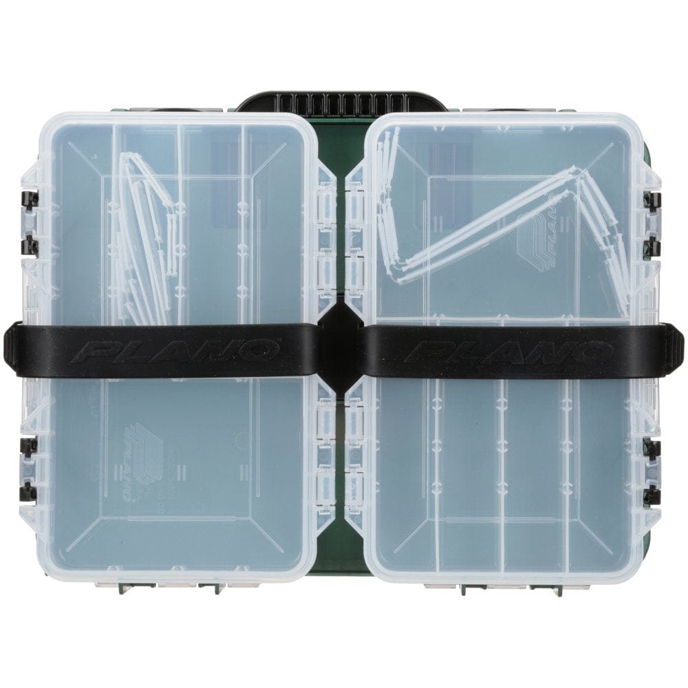Plano Flex N' Go Satchel Fishing Tackle Boxes & Bait Storage, Green / Clear, Medium