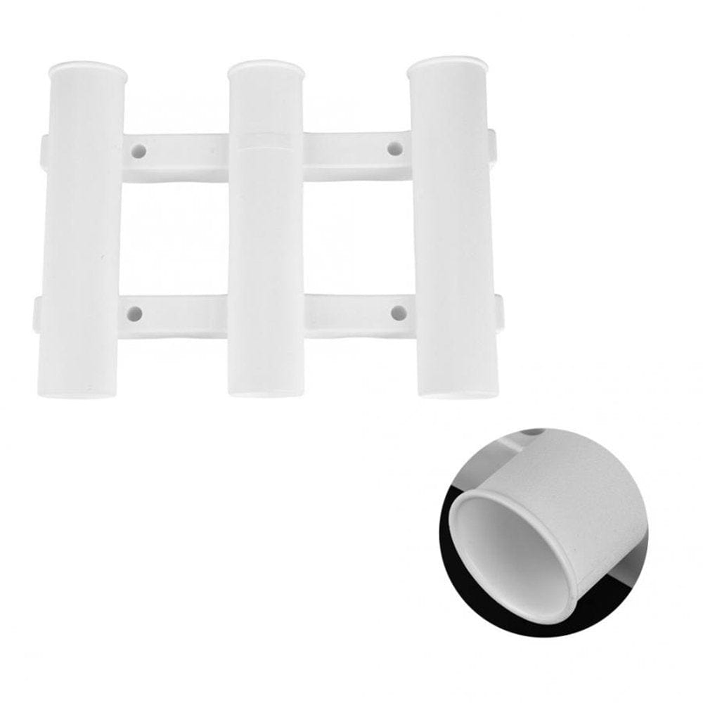 Zerodis Boat Fishing 3 Tube Rod Holder Bracket Rack Pole Tube Mount Tool Accessory