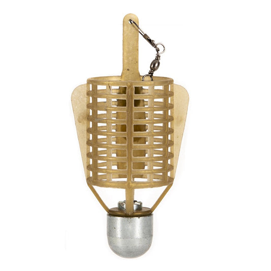Fishing Feeder Bait Cage Load Iron Head Fishing Trap Basket Holder (30G)