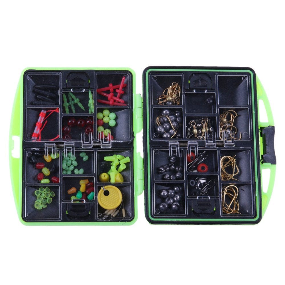 100Pcs Outdoor Fishing Tackle Set Fishing Supplies Fishing Accessories Kit