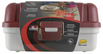 Ready2Fish Multi-Specie 1 Tray Value Pack Tackle Box, 62 Piece