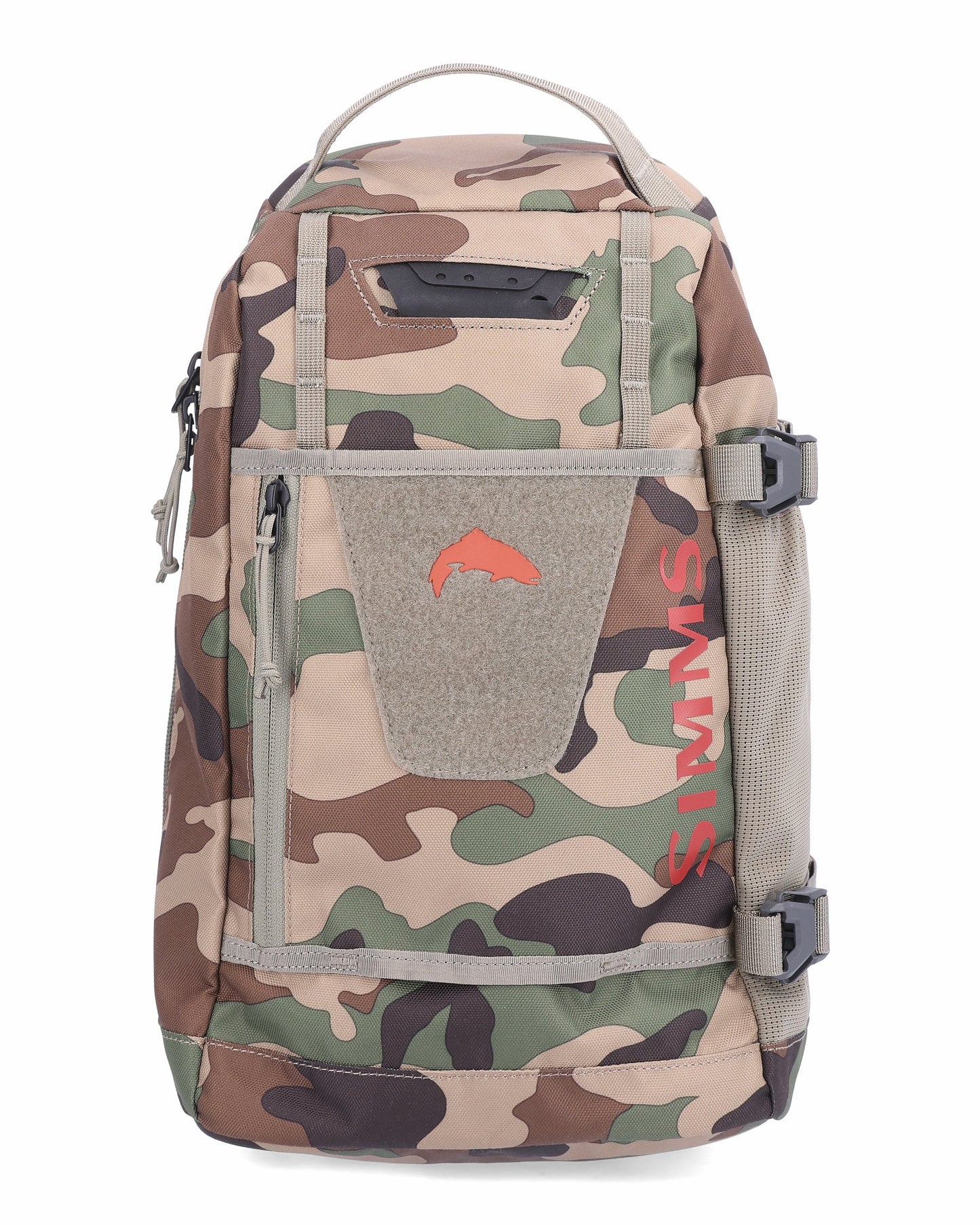 SIMMS TRIBUTARY SLING PACK WOODLAND CAMO