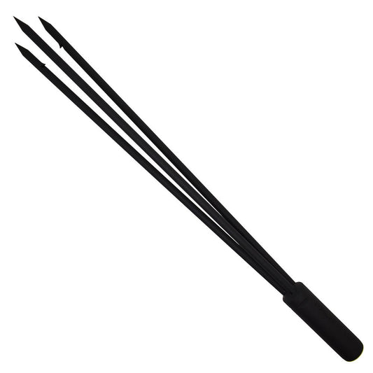 Scuba Choice Spearfishing 12"" Stainless Steel Pole Spear Tip 3 Prong Head Paralyzer (Black), One Size