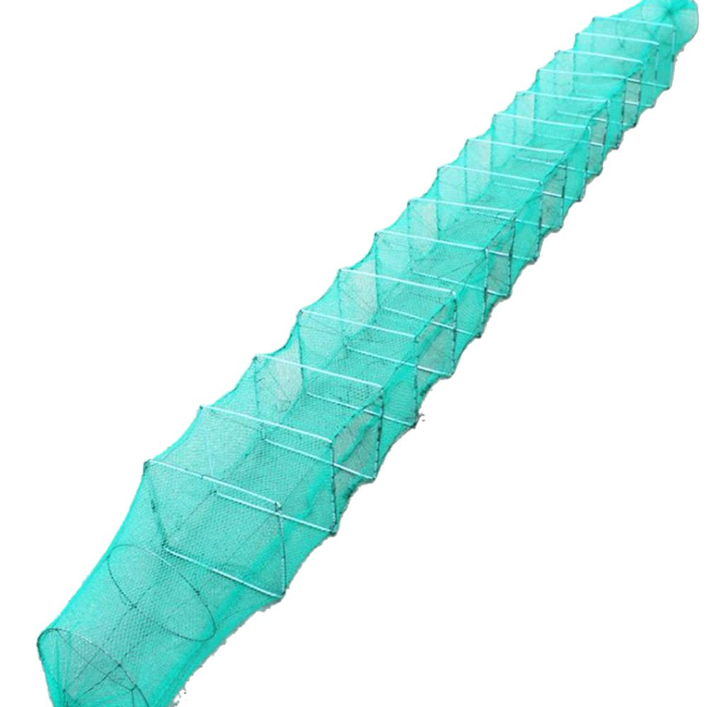 3 Meter Fishing Cage Foldable Fishing Trap Sturdy Pond Fishing Net Durable Crab Lake Lobster Squid Fish Shrimp Catcher