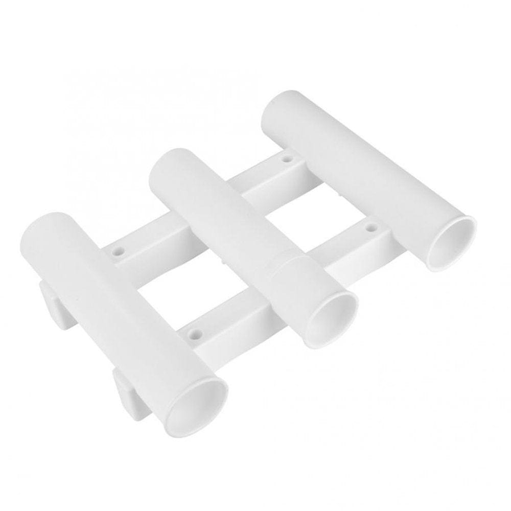 3 Tube Rod Holder Bracket Rack Pole Tube Mount Tool Accessory, Fishing Rod Tube Mount, 3 Link Rod Holder