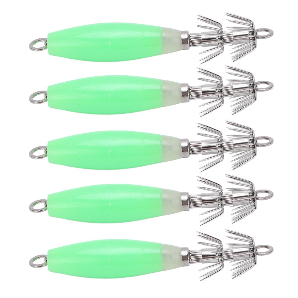 Jigs, Luminous Hook Effective with Double Layer Spear Hook for Saltwater