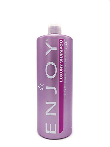 ENJOY Sulfate-Free Luxury Shampoo (33.8 OZ) – Strengthening, Volumizing Shampoo for All Hair Types