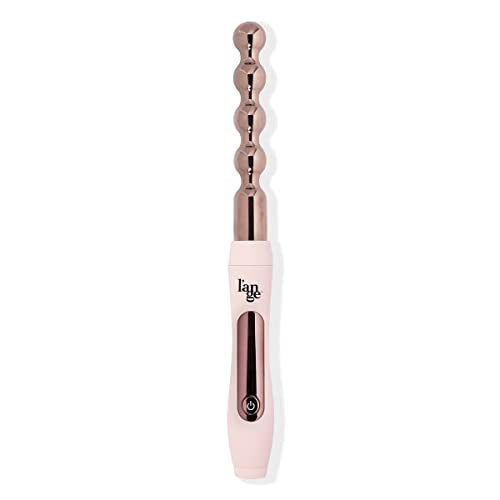 L'ANGE HAIR Le Perlé Titanium Bubble Curling Wand | Professional Hot Tools Curling Iron 1 Inch | Best Hair Curler Wand for Styling Lasting Curls and Beach Waves | Dual Voltage Travel Curling Iron