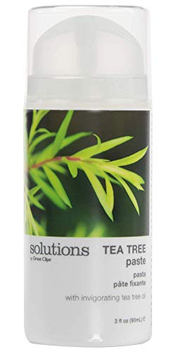 GREAT CLIPS Solutions Tea Tree Paste 3.4oz | Easy Pump | Peppermint Scent | Mold and Style Hair