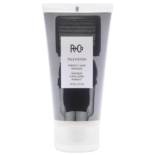 R+Co Television Perfect Hair Masque | Deeply Replenishes + Fights Frizz + Nourishing for All Hair Types | Vegan + Cruelty-Free | 5 Oz