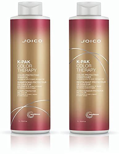 Joico K-pak color therapy shampoo & conditioner duo, 2 Count