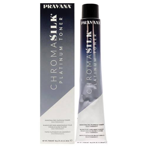 Pravana ChromaSilk Platinum Toner - Sand Hair Color Unisex 3 oz
