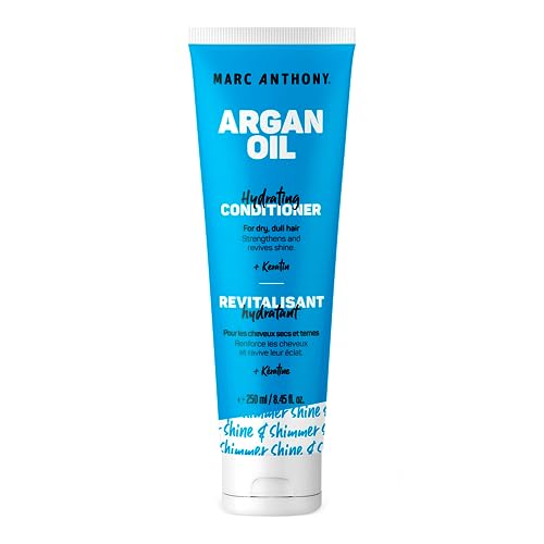 Marc Anthony Argan Oil Conditioner with Keratin - Moisturizing & Hydrating for Dry, Dull Hair - Repairs, Strengthens & Revives Shine with Nourishing Argan Oil of Morrocco - Sulfate Free & Paraben Free