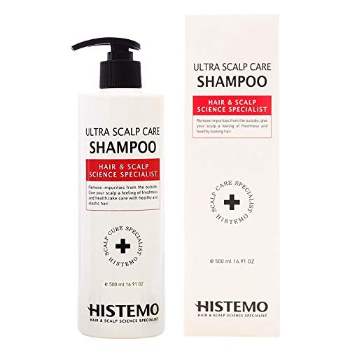 Histemo Ultra Scalp Care Shampoo, DHT Blocking Hair Restoration, Promote Hair Growth with Biotin & Prevent Hair Loss, for Men & Women with Oily Scalp or Colored Treated Hair (16.91 oz)