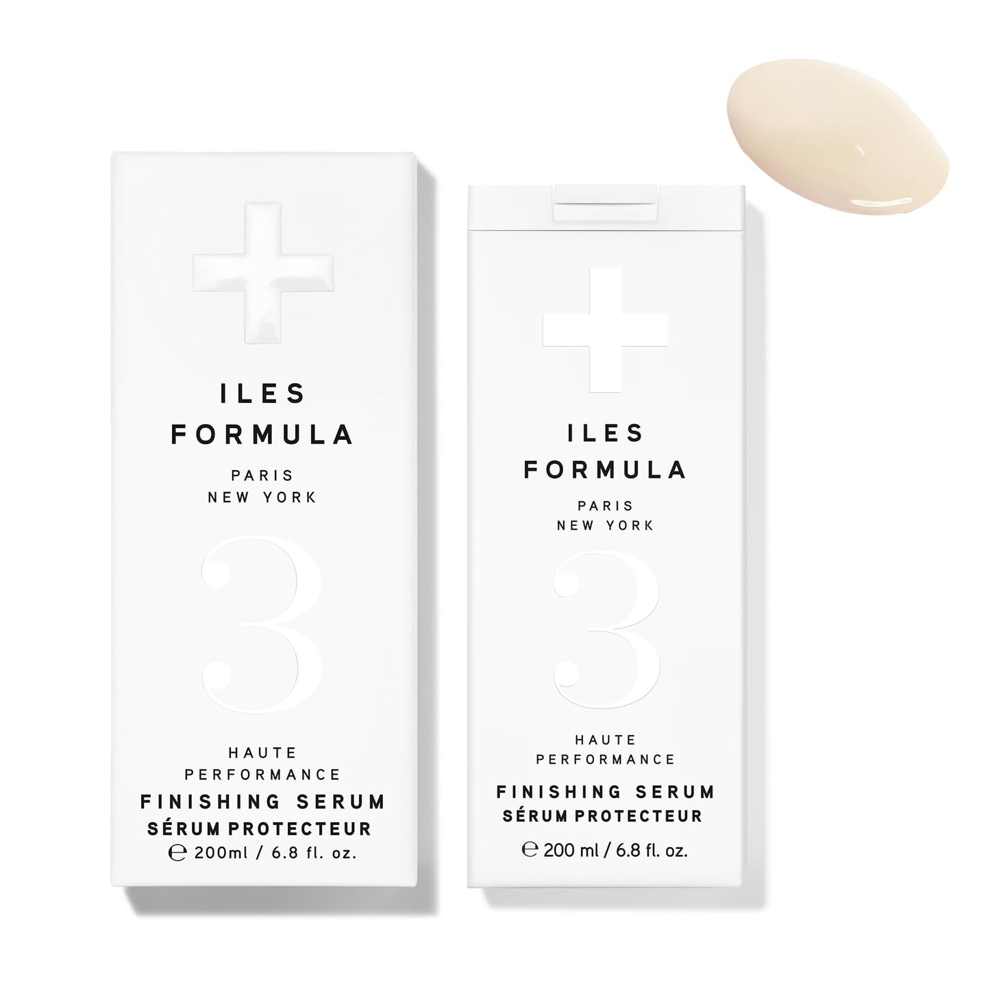 Iles Formula Haute Performance Finishing Serum – Style & Smooth Without Weighting Hair Down, Protects Hair from Heat, Humidity, UV Rays + Color Fade - 6.8 Fl Oz (200 ML)