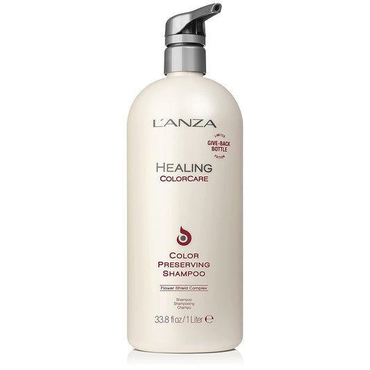L’ANZA Healing ColorCare Color-Preserving Shampoo, for Color-Treated Hair – Protects and Refreshes Hair color while healing, Sulfate-free Daily Shampoo for Women (33.8 Fl Oz)
