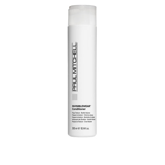 Paul Mitchell Invisiblewear Conditioner, Preps Texture + Builds Volume, For Fine Hair, 10.14 fl. oz.