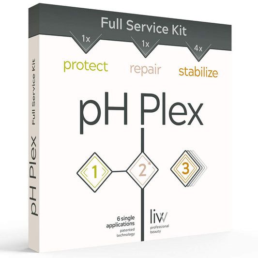 pH Plex Full Service Kit: Protect&Repair your hair during and after hair color & bleach. Complete kit for 1 month. Includes salon quality Plex step #1.