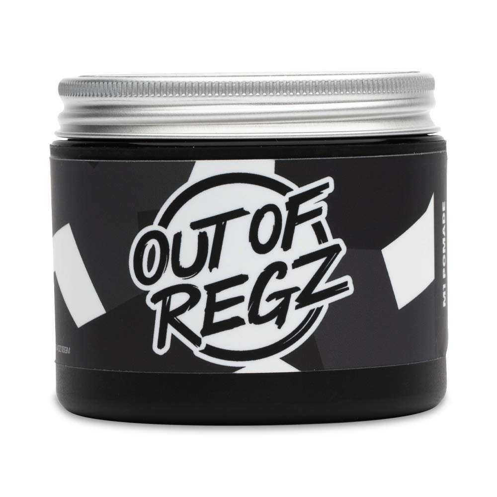 Out of Regz M1 Hair Pomade for Men - Medium Hold Pomade, 4oz - Matte Finish, Good Control & Clean Scent - Flexible Water Based Pomade