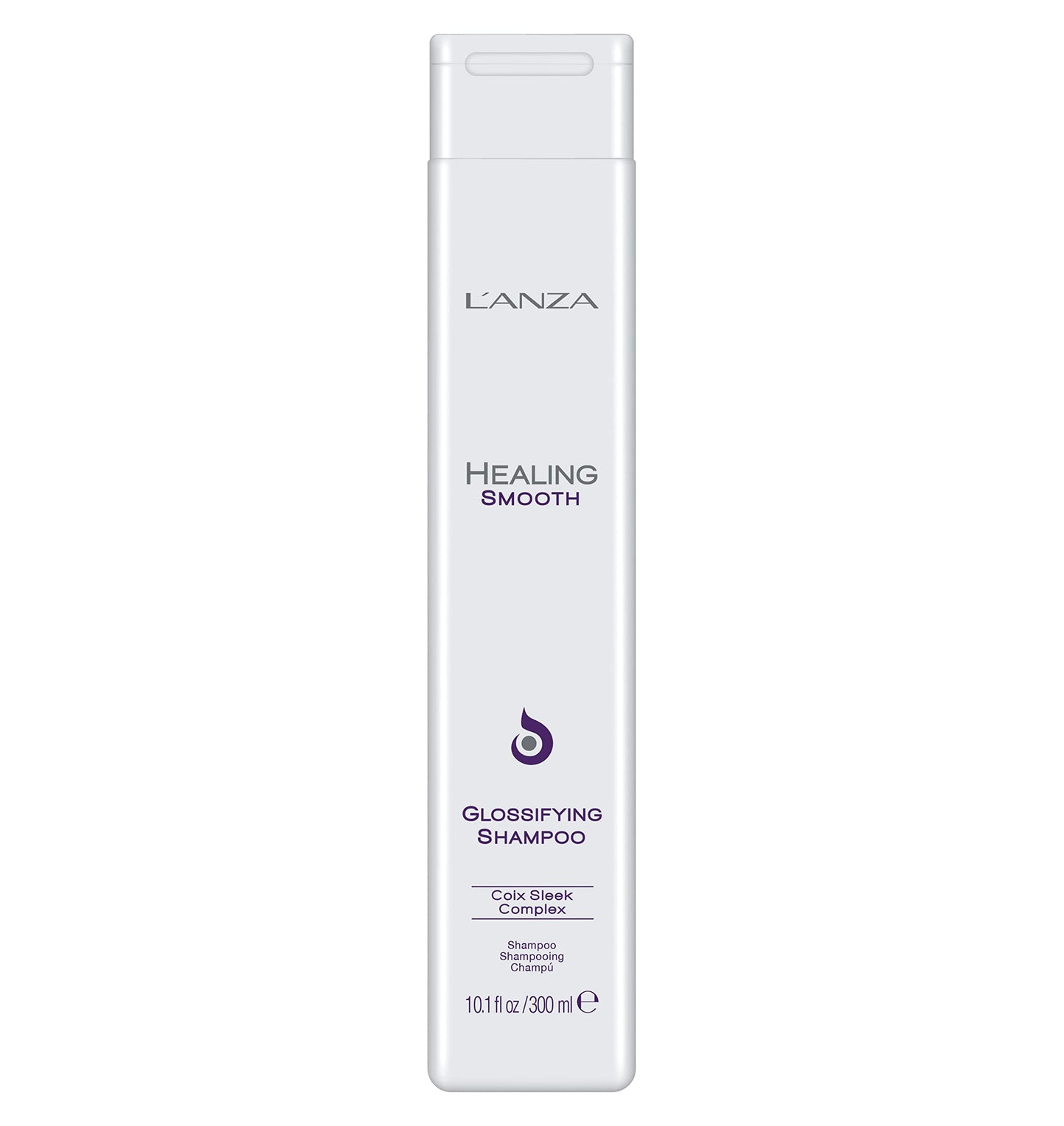 L'ANZA Healing Smooth Glossifying Shampoo, Nourishes, Repairs, and Boosts Hair Shine and Strength for a Perfect Silky-Smooth, Frizz-free Look (10.14 Fl Oz)