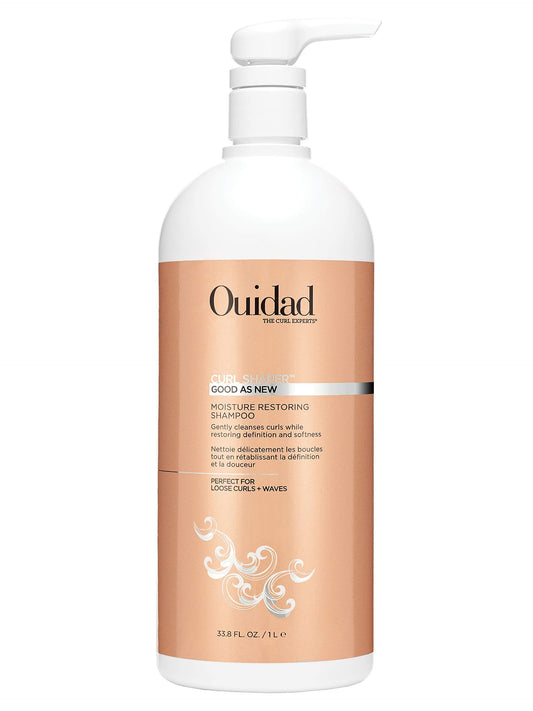 Ouidad Curl Shaper Good As New Moisture Restoring Shampoo, 33.8 Fl Oz