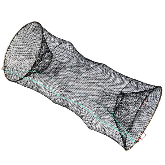 Foldable Mesh Crab Crayfish Lobster Shrimp Prawn Hand Trap Fishing Net Fishing Network Fish Trap Cage